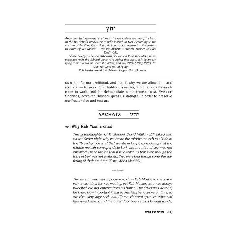 The Reb Moshe Haggadah | Passover | Judaica