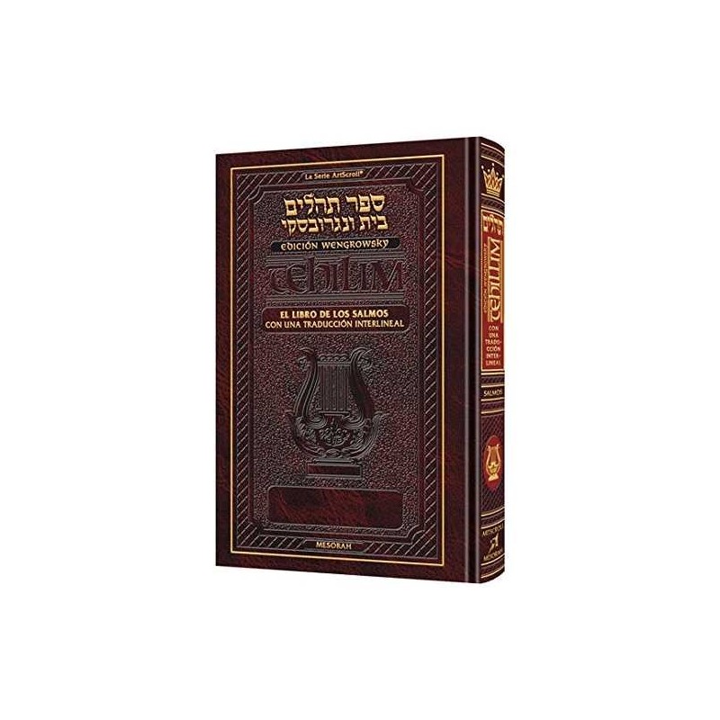 Artscroll Spanish Interlinear Tehillim | Books | Judaica