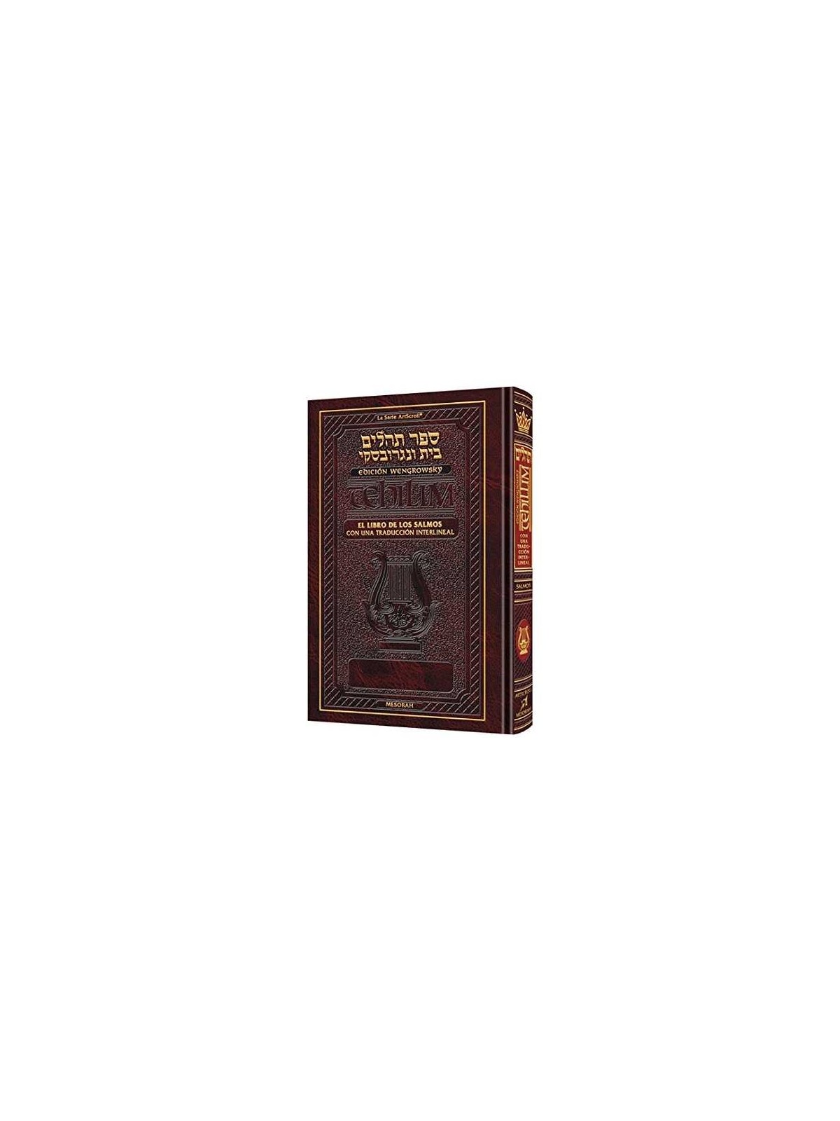 Artscroll Spanish Interlinear Tehillim | Books | Judaica