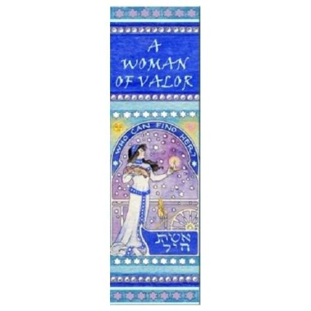 Woman Of Valor Car Mezuzah Case | Mezuzahs | Judaica