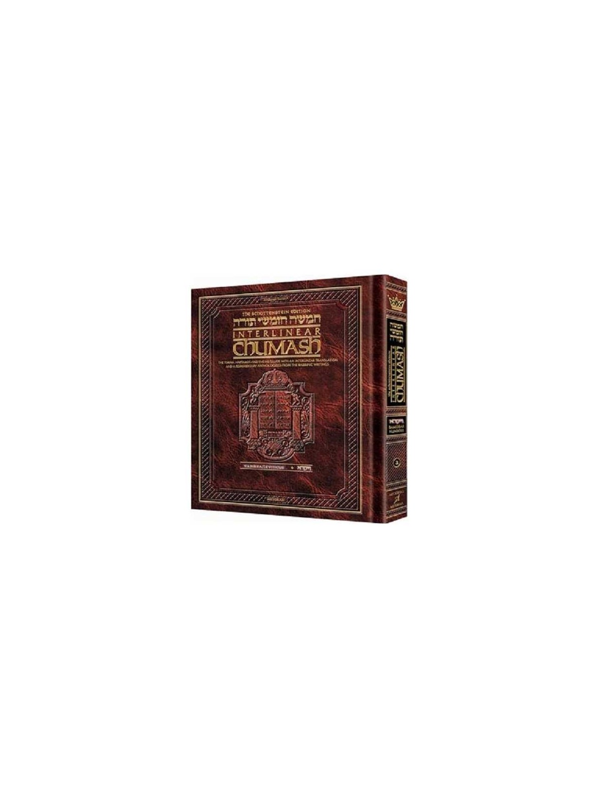 Artscroll Interlinear Chumash: Vayikra/Leviticus | Books | Judaica