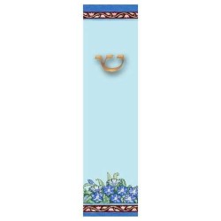Forget Me Nots Mezuzah Case | Mezuzahs | Judaica