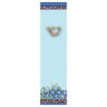 Forget Me Nots Mezuzah Case | Mezuzahs | Judaica
