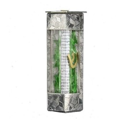 Contemporary Wedding Glass Keepsake Mezuzah Case | Wedding | Judaica