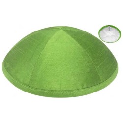 Personalized Raw Silk Kippahs | Kippahs | Judaica