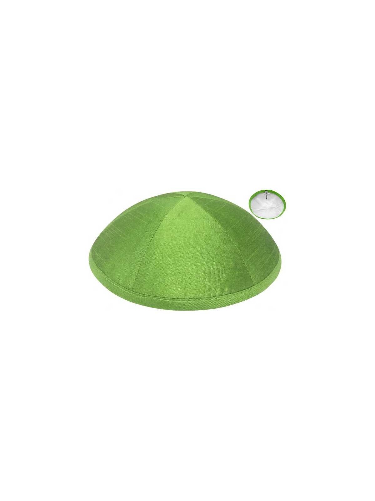 Personalized Raw Silk Kippahs | Kippahs | Judaica