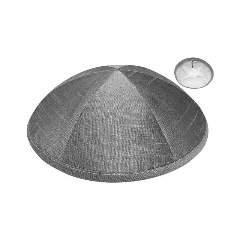 Personalized Raw Silk Kippahs | Kippahs | Judaica