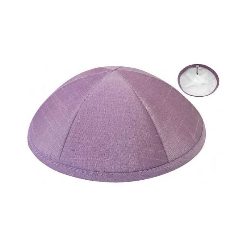 Personalized Raw Silk Kippahs | Kippahs | Judaica