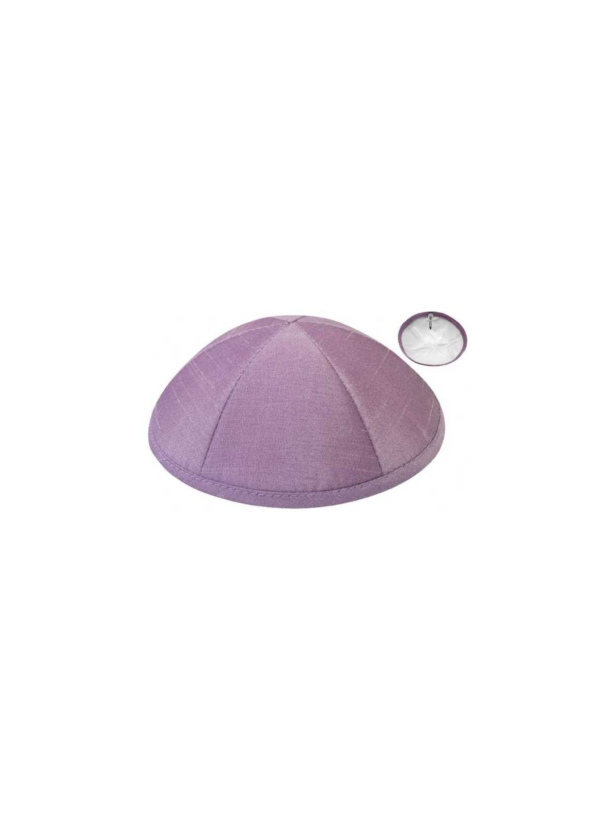 Personalized Raw Silk Kippahs | Kippahs | Judaica