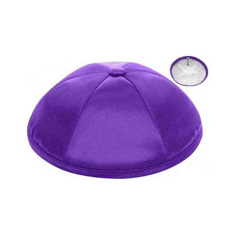 Personalized Deluxe Satin Kippahs | Kippahs | Judaica