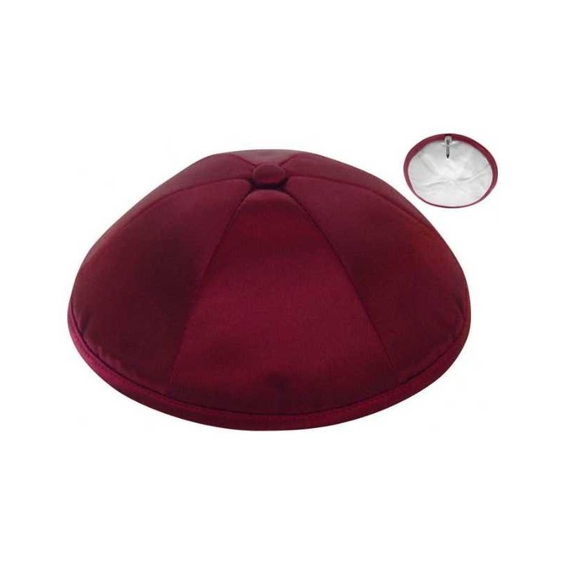 Personalized Deluxe Satin Kippahs | Kippahs | Judaica