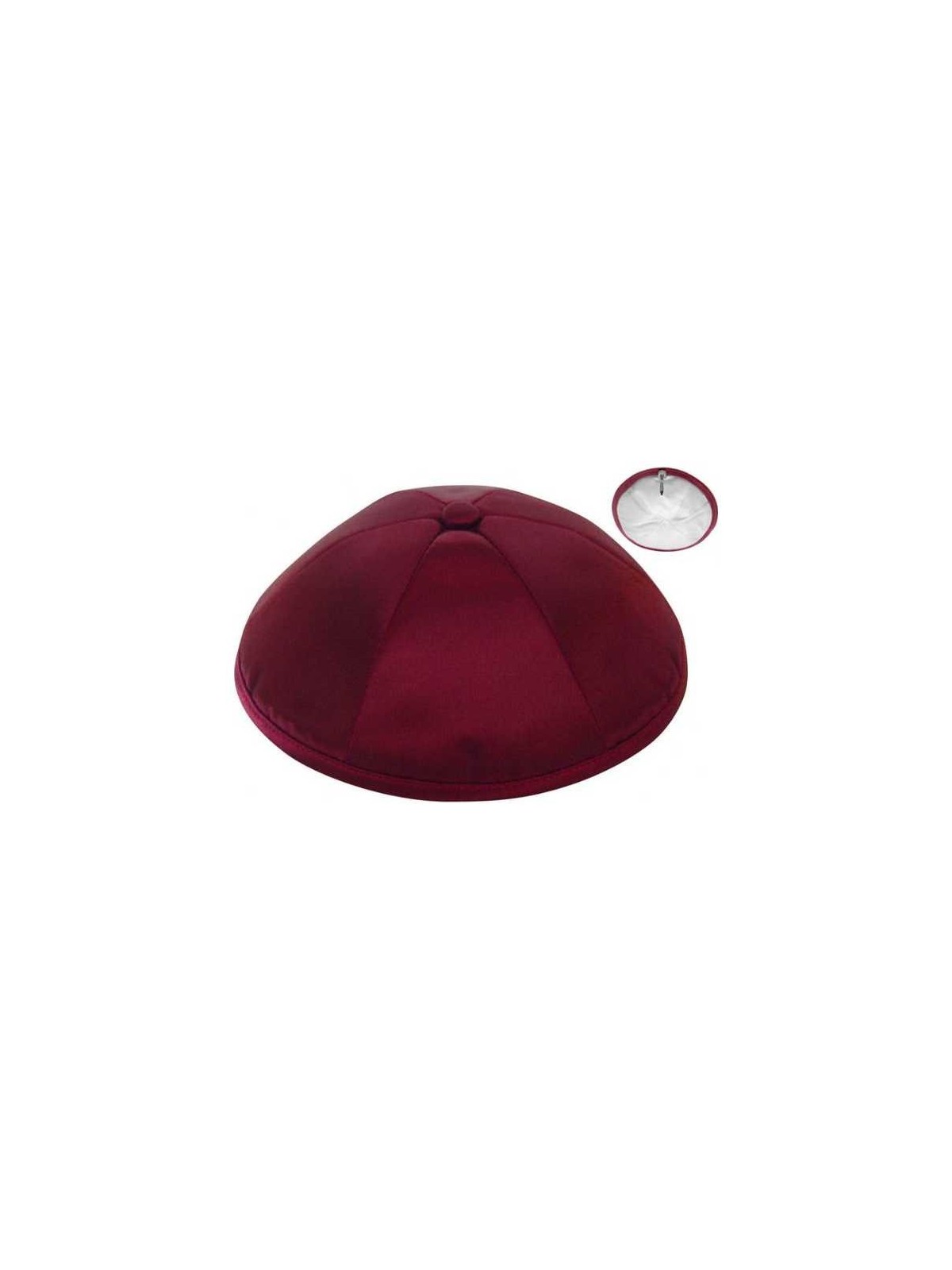 Personalized Deluxe Satin Kippahs | Kippahs | Judaica