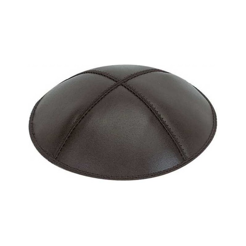 Personalized Leather Kippahs | Kippahs | Judaica