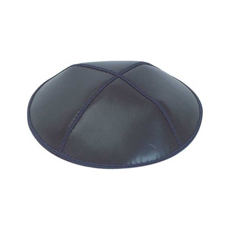 Personalized Leather Kippahs | Kippahs | Judaica