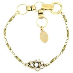 Crystal Adorned Hamsa Bracelet | Jewelry | Judaica