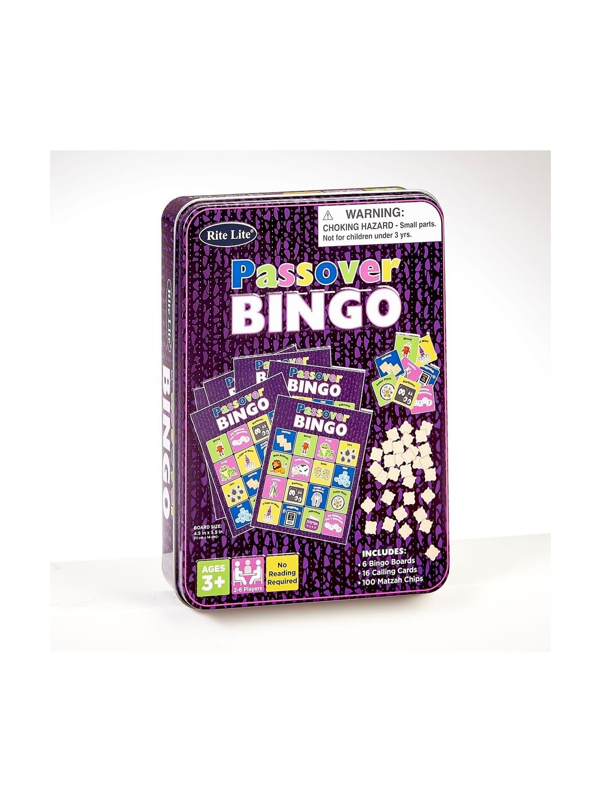 Passover Bingo Set in Tin | Passover | Judaica