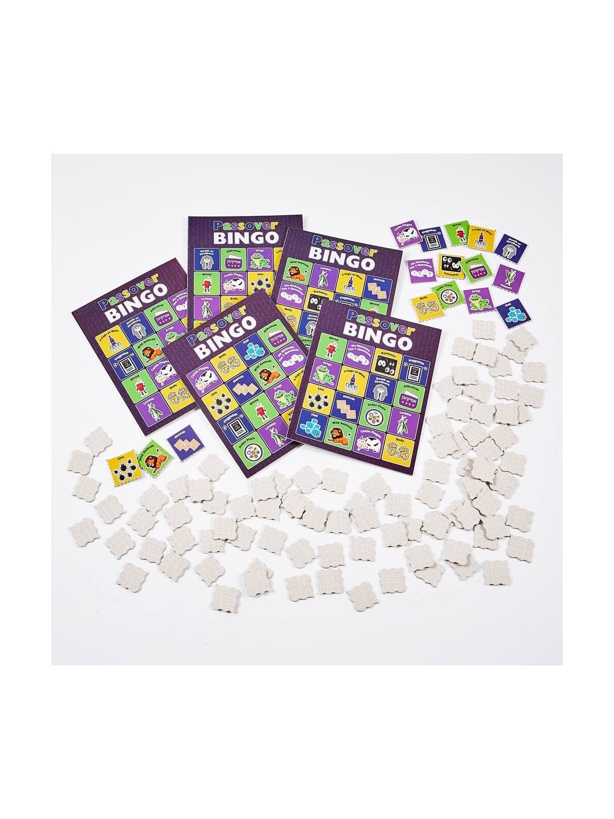 Passover Bingo Set in Tin | Passover | Judaica