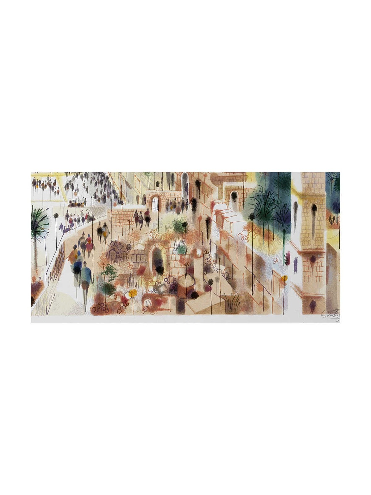 Jerusalem : The Wall | Art | Judaica