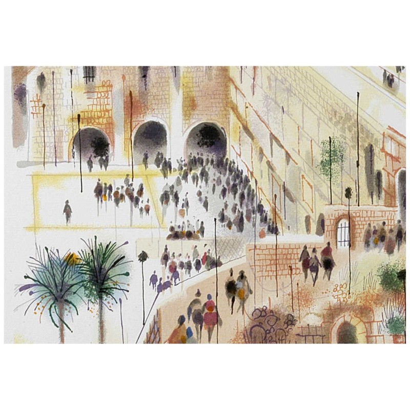 Jerusalem : The Wall | Art | Judaica