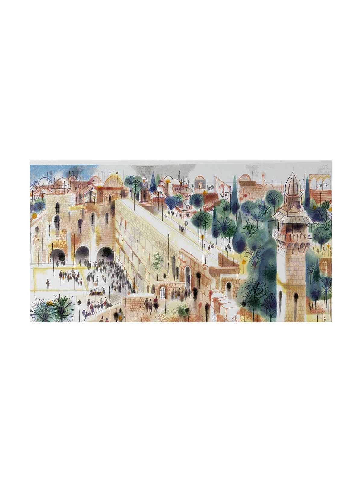 Jerusalem : The Wall | Art | Judaica