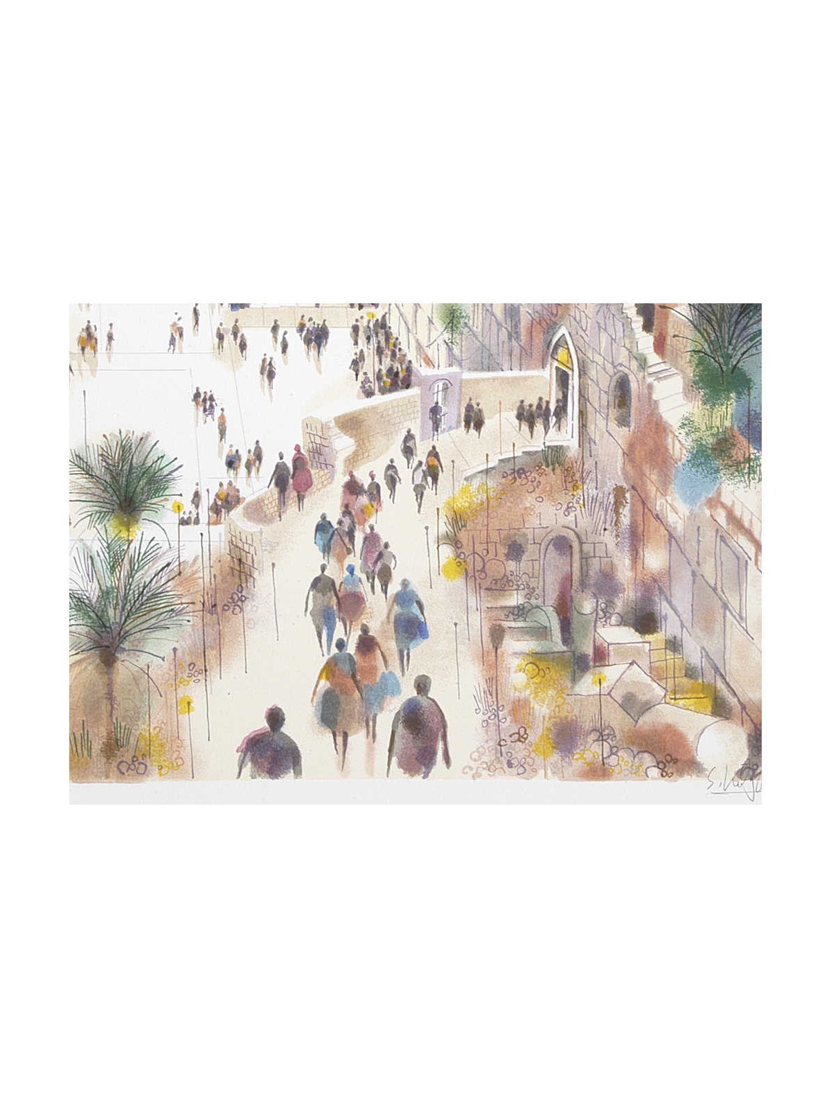 View to Tunnel | Art | Judaica