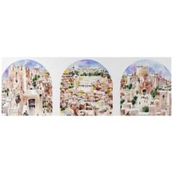 Jerusalem Tryptich | Art | Judaica