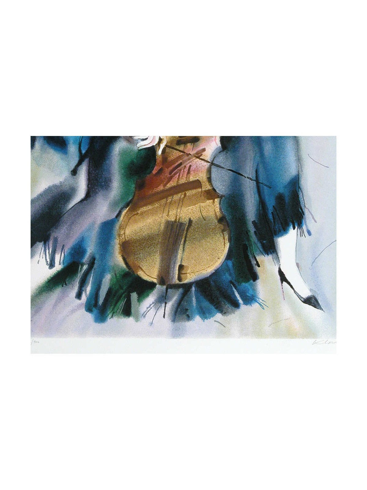 The Cellist III | Art | Judaica
