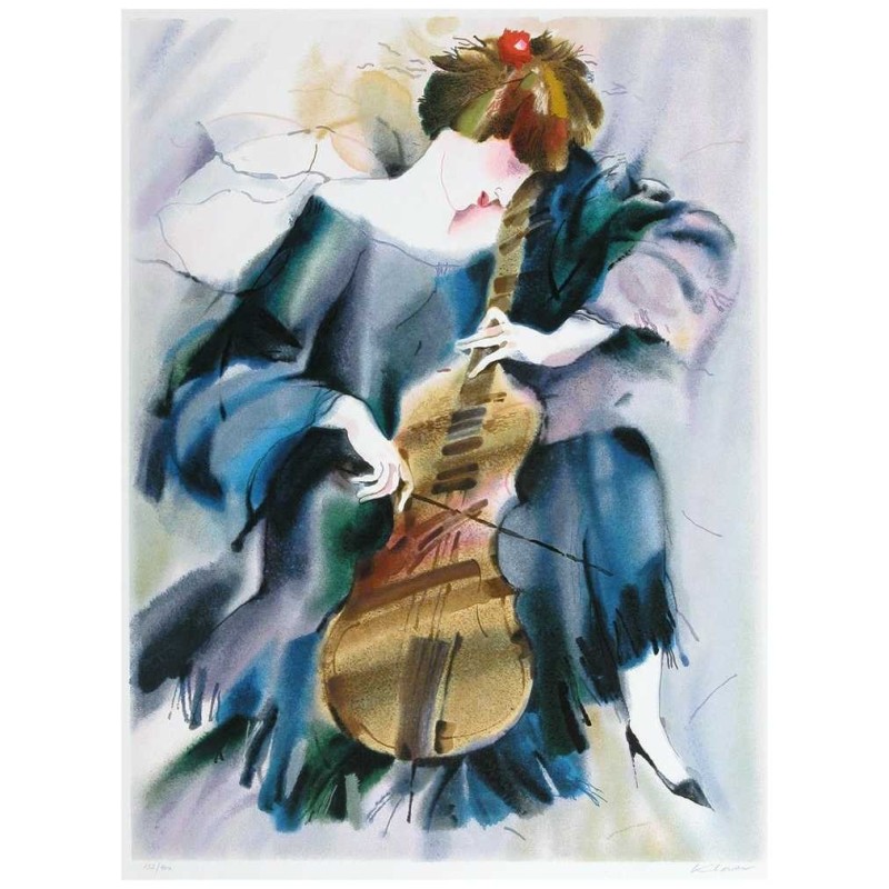 The Cellist III | Art | Judaica