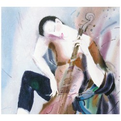 The Cellist I | Art | Judaica