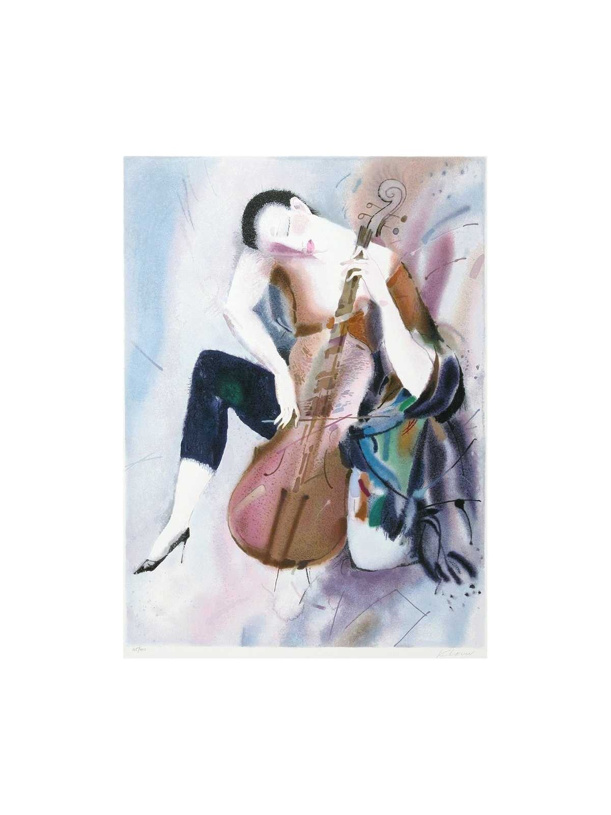 The Cellist I | Art | Judaica