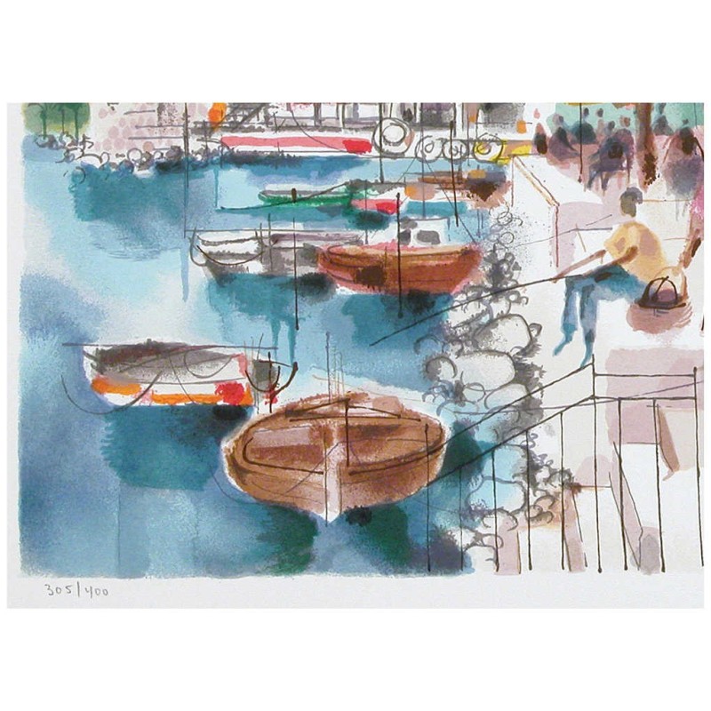 On the Shore of the Kinneret | Art | Judaica