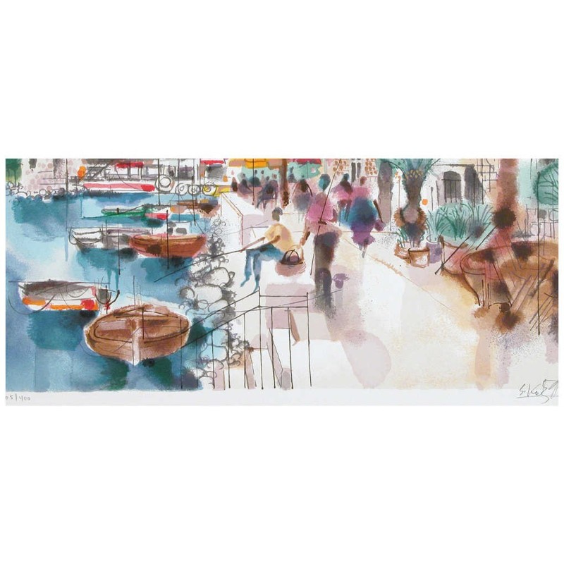 On the Shore of the Kinneret | Art | Judaica