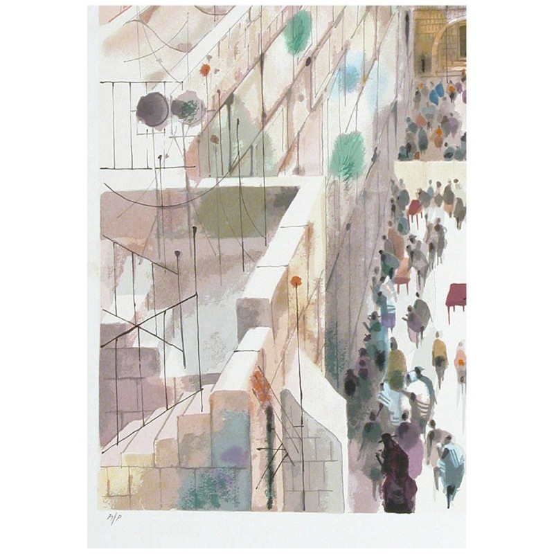 View to Mt. Zion | Art | Judaica