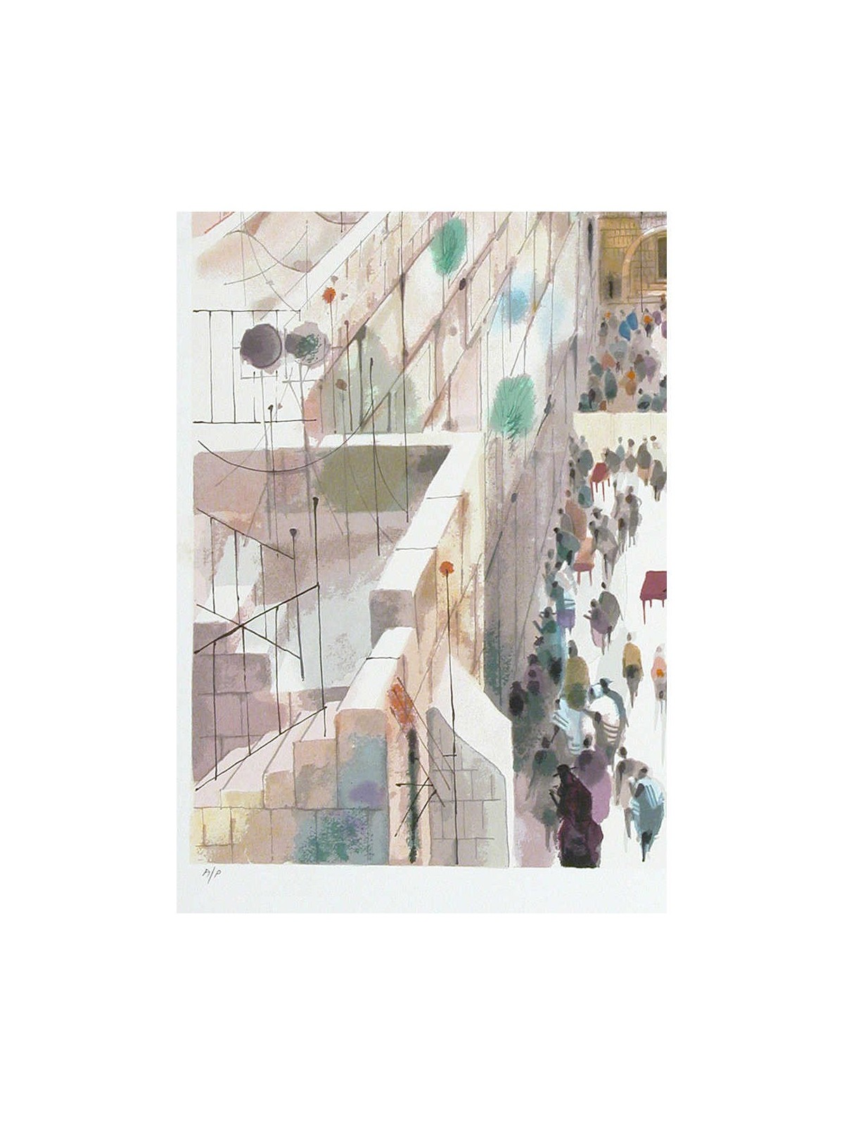 View to Mt. Zion | Art | Judaica