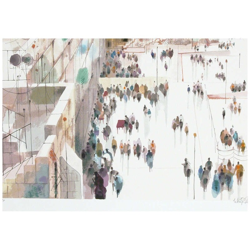 View to Mt. Zion | Art | Judaica