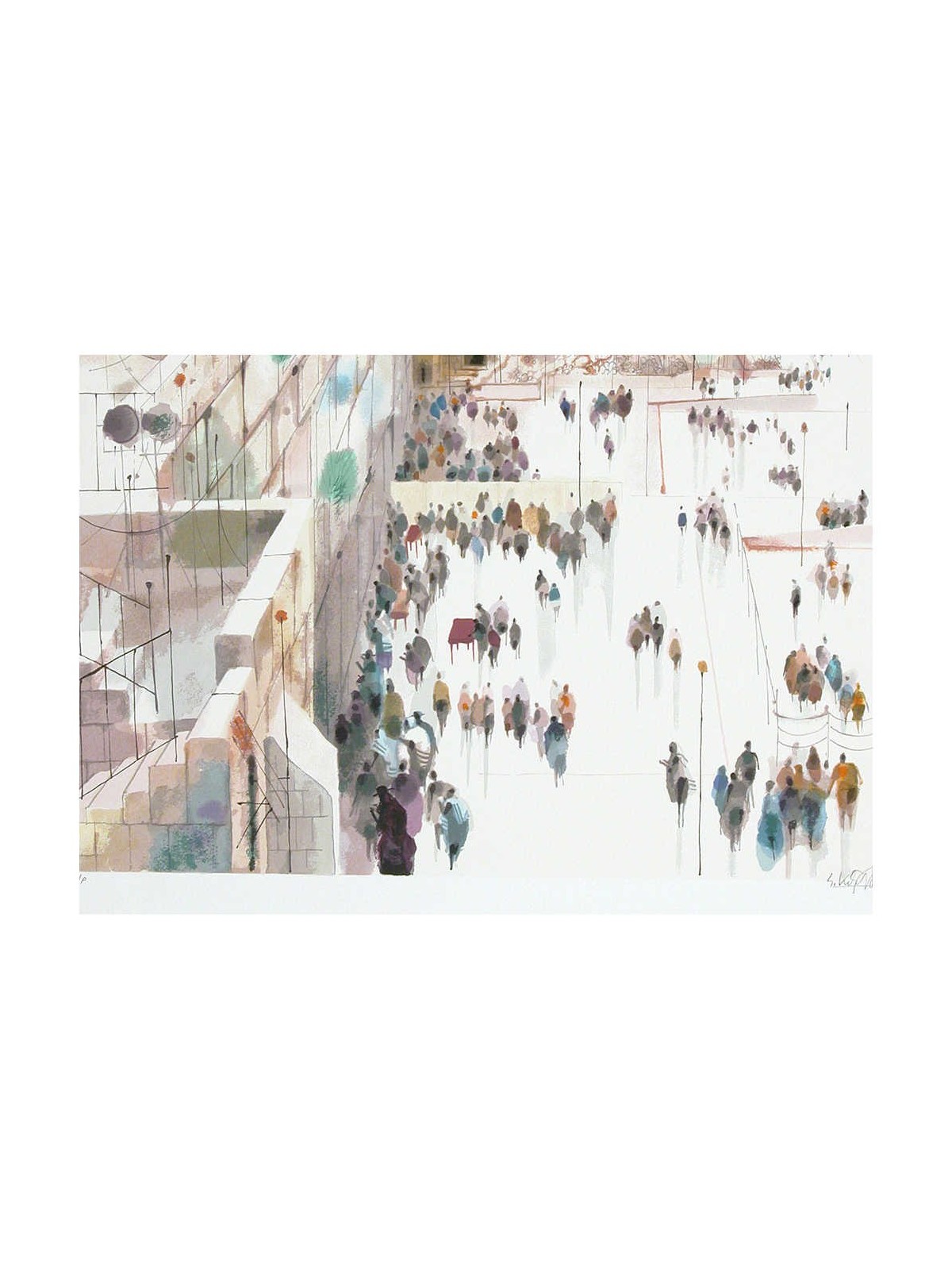 View to Mt. Zion | Art | Judaica