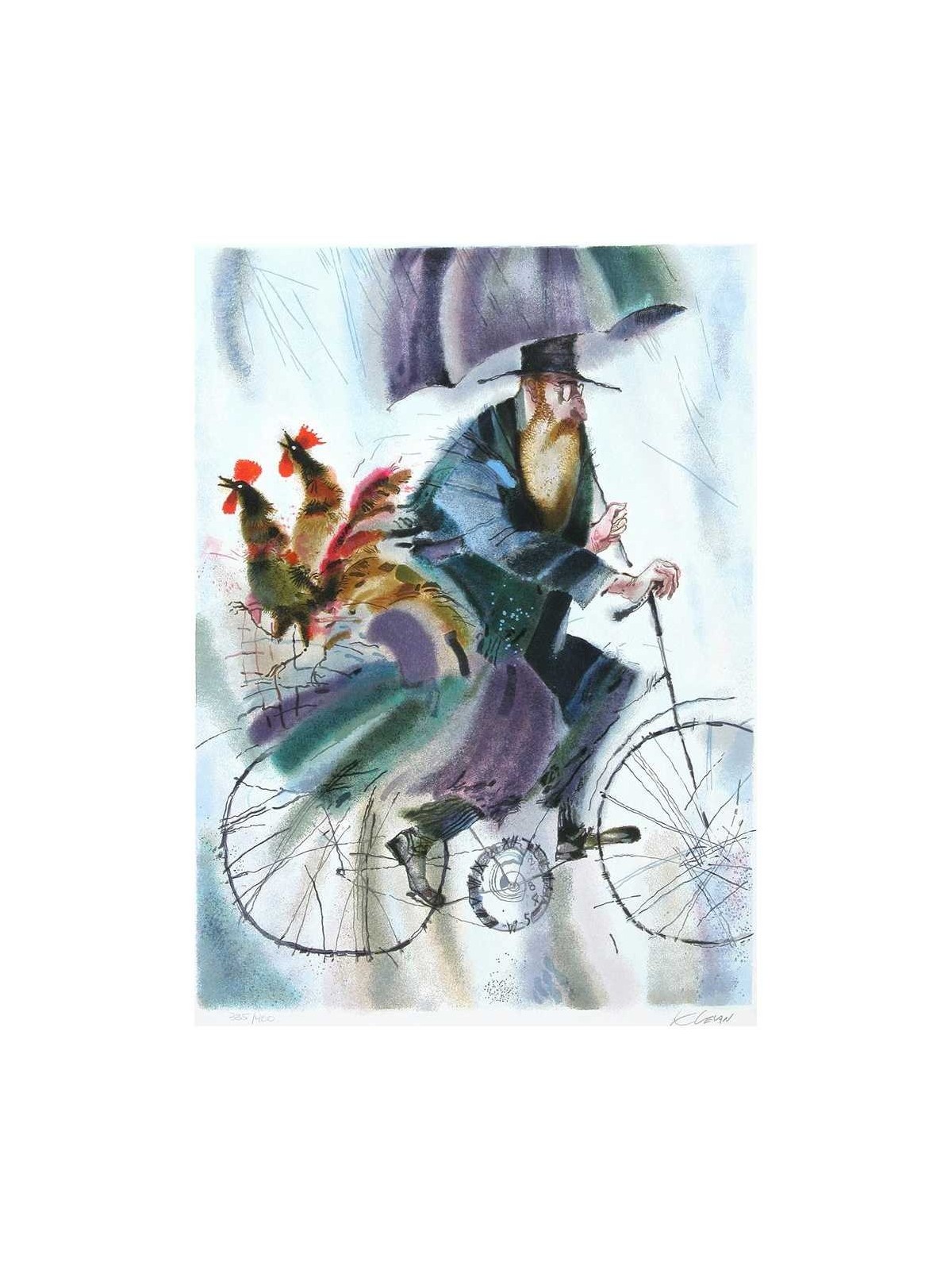 Speeding Patriarch I | Art | Judaica