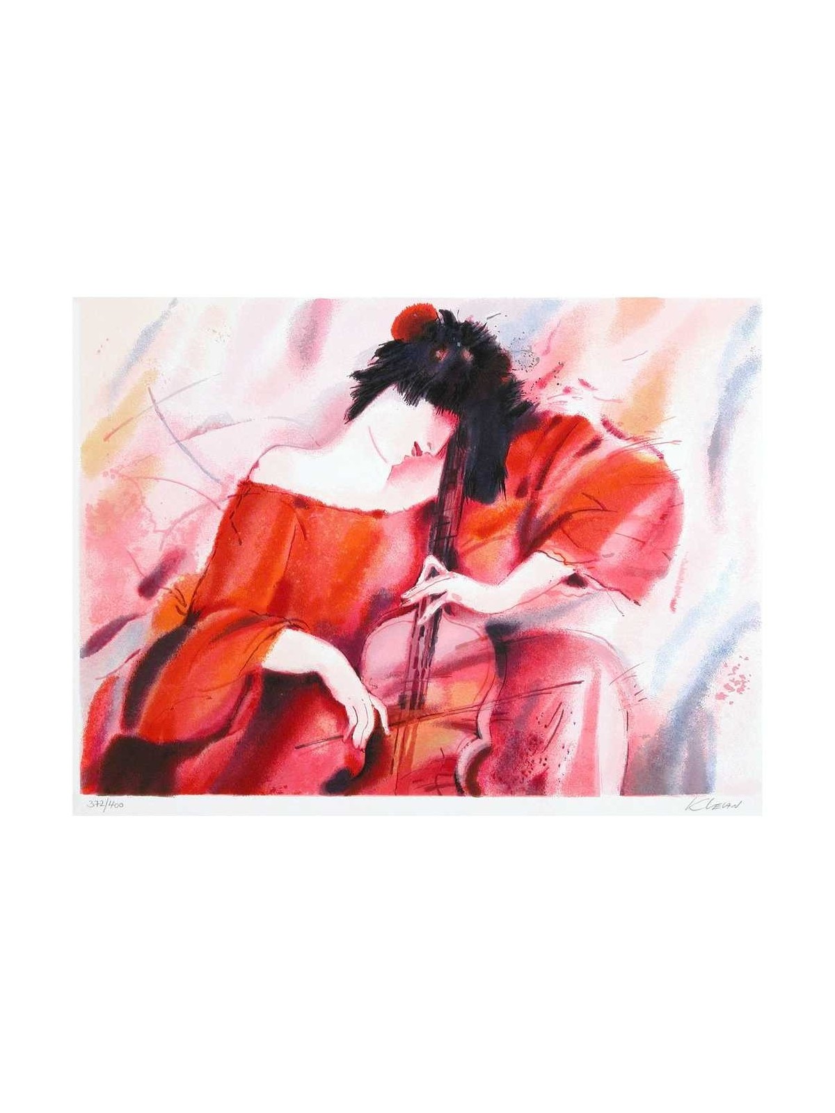 Cellist II | Art | Judaica
