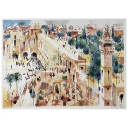 Jerusalem-The Wall | Art | Judaica