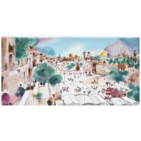 Wailing Wall Plaza | Art | Judaica