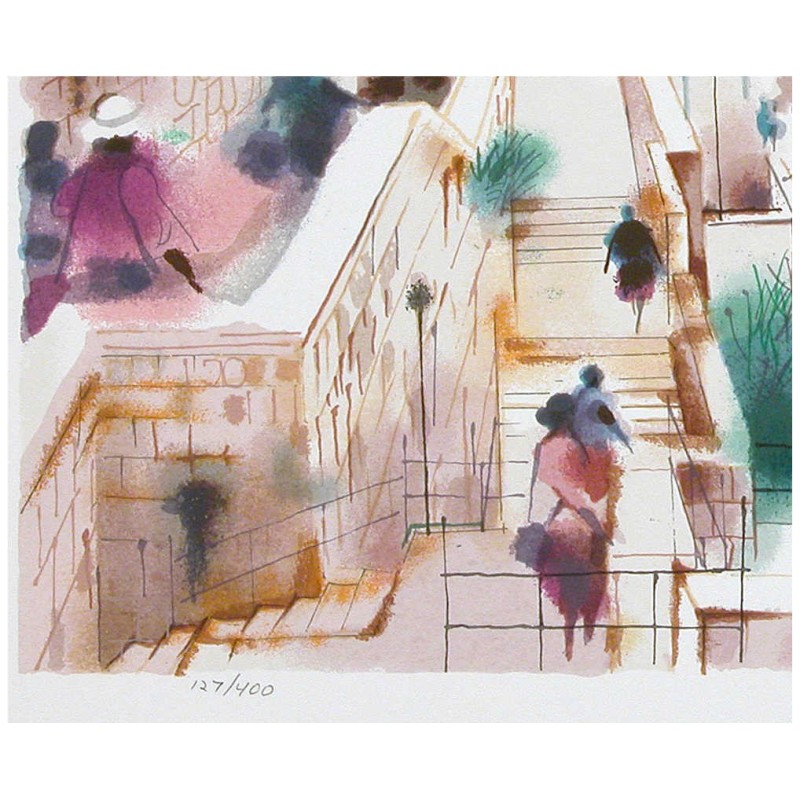 Wailing Wall Plaza | Art | Judaica