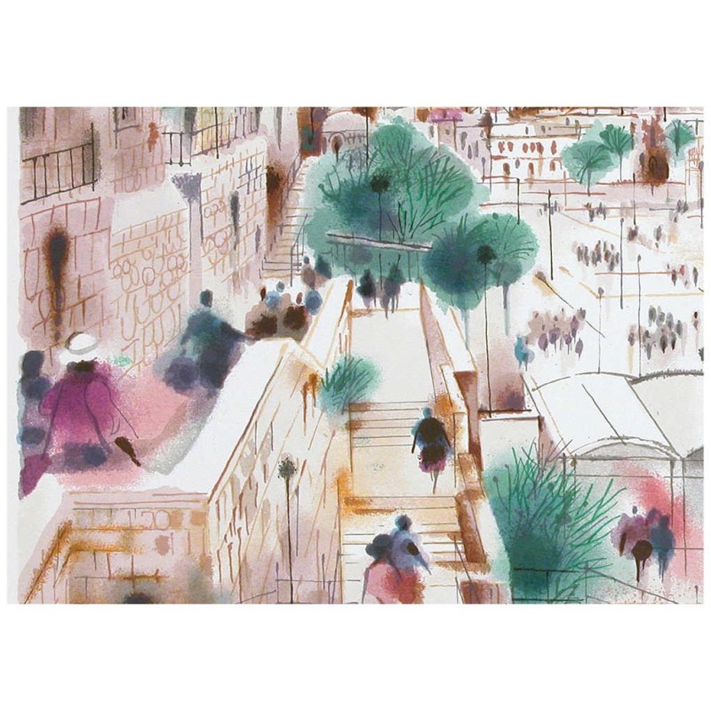 Wailing Wall Plaza | Art | Judaica