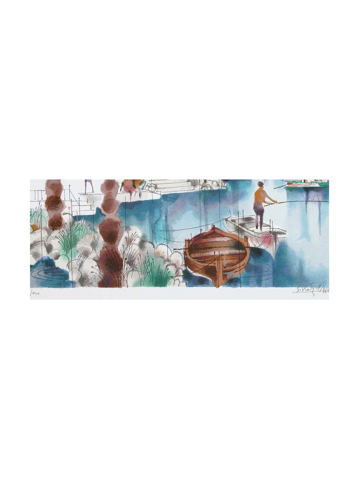 Fisherman of the Kinneret | Art | Judaica