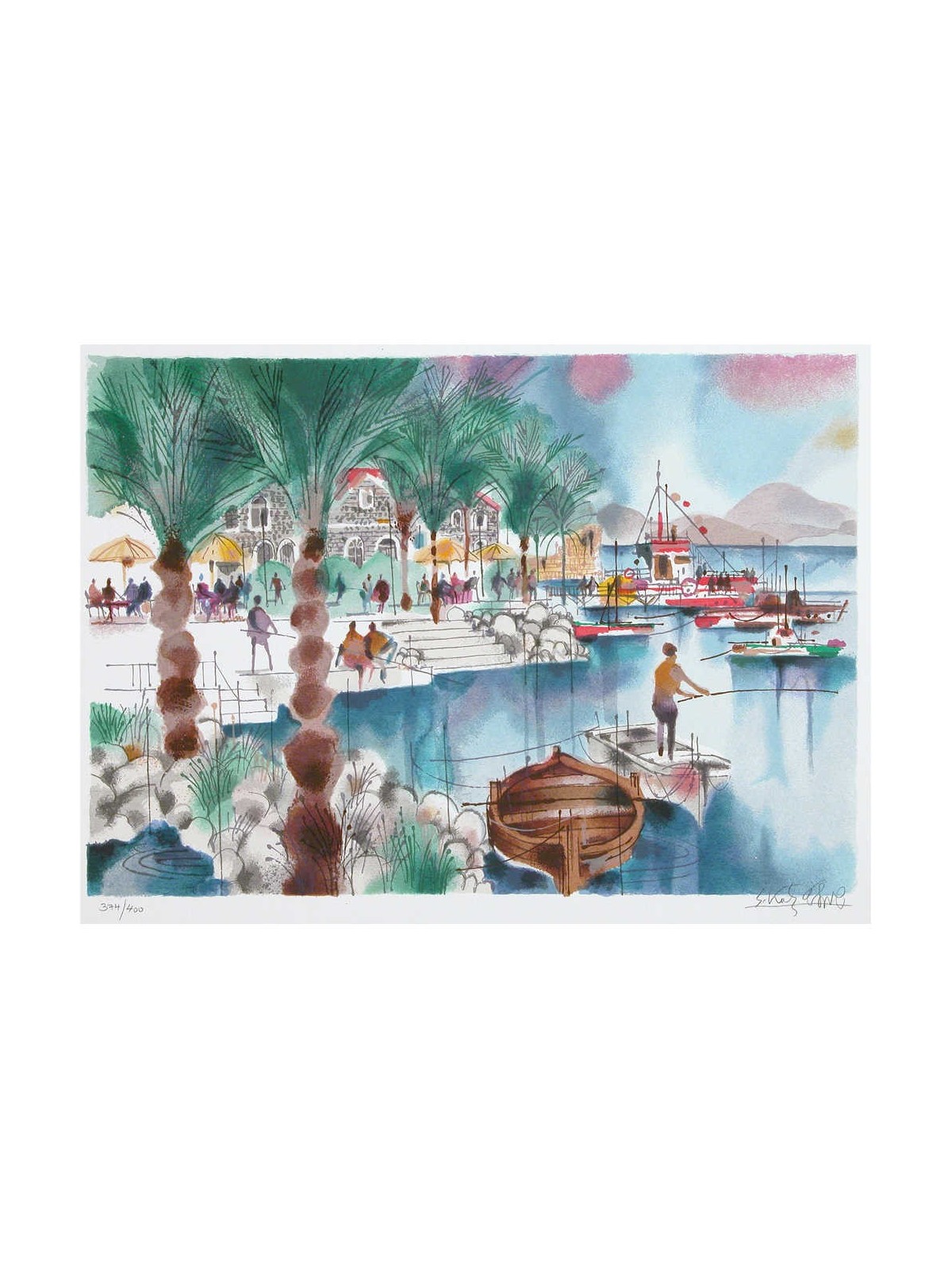 Fisherman of the Kinneret | Art | Judaica