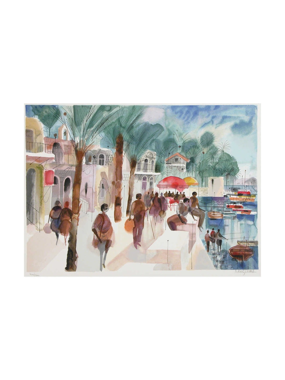 Tiberias Promenade | Art | Judaica