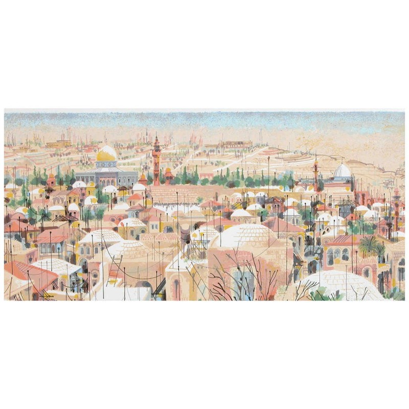 Jerusalem - View from the Wall | Art | Judaica