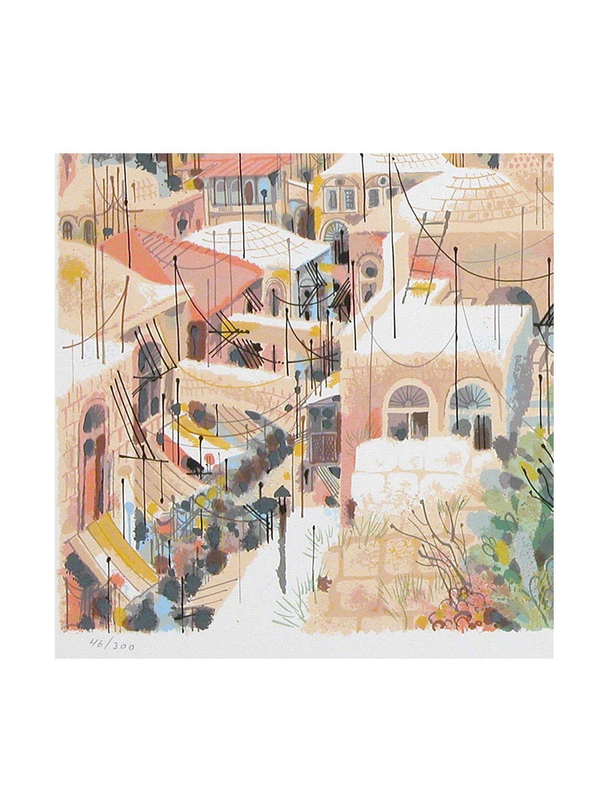 Jerusalem - View from the Wall | Art | Judaica