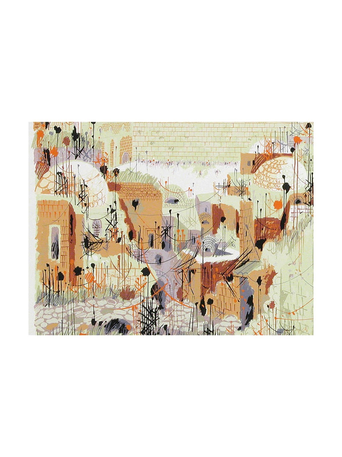View of the Western Wall II | Art | Judaica