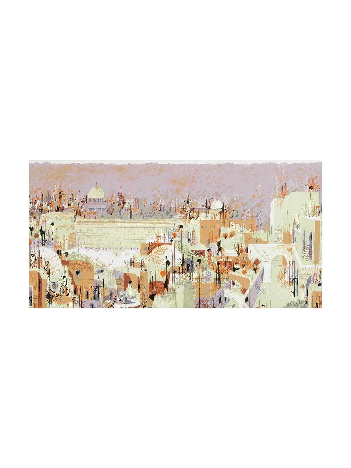 View of the Western Wall II | Art | Judaica
