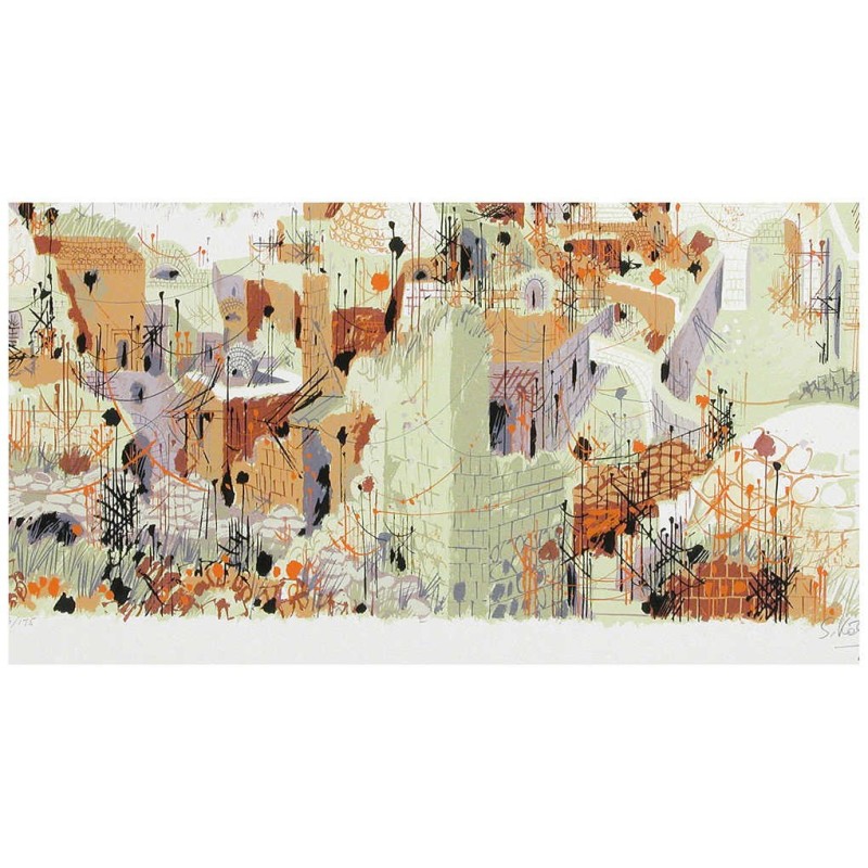 View of the Western Wall II | Art | Judaica